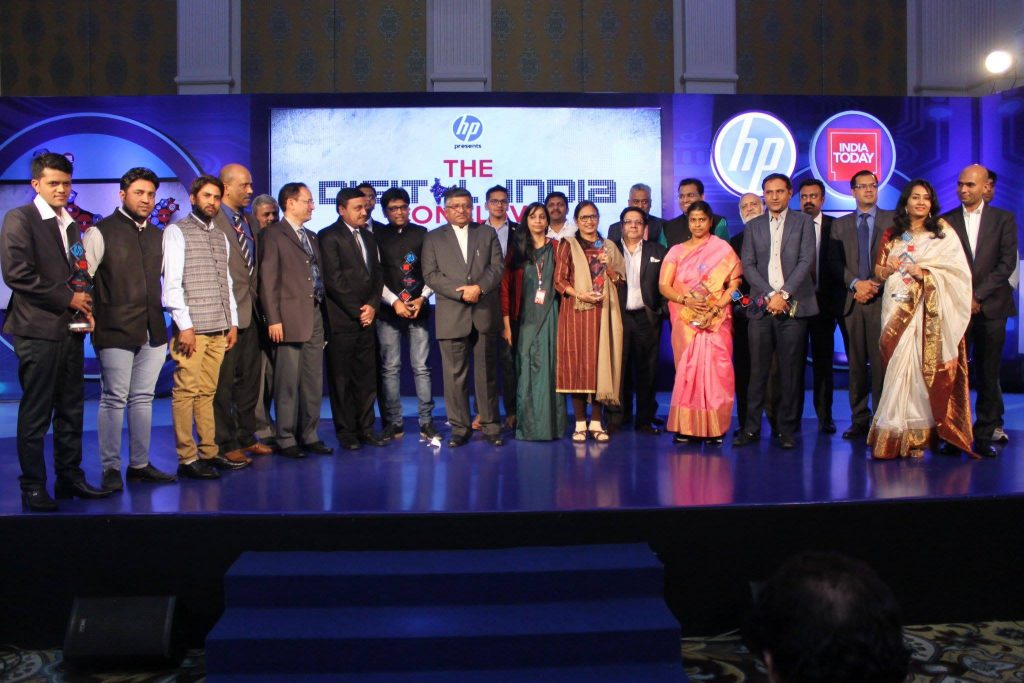 The National Digital conclave event winners and panelists and dignitaries