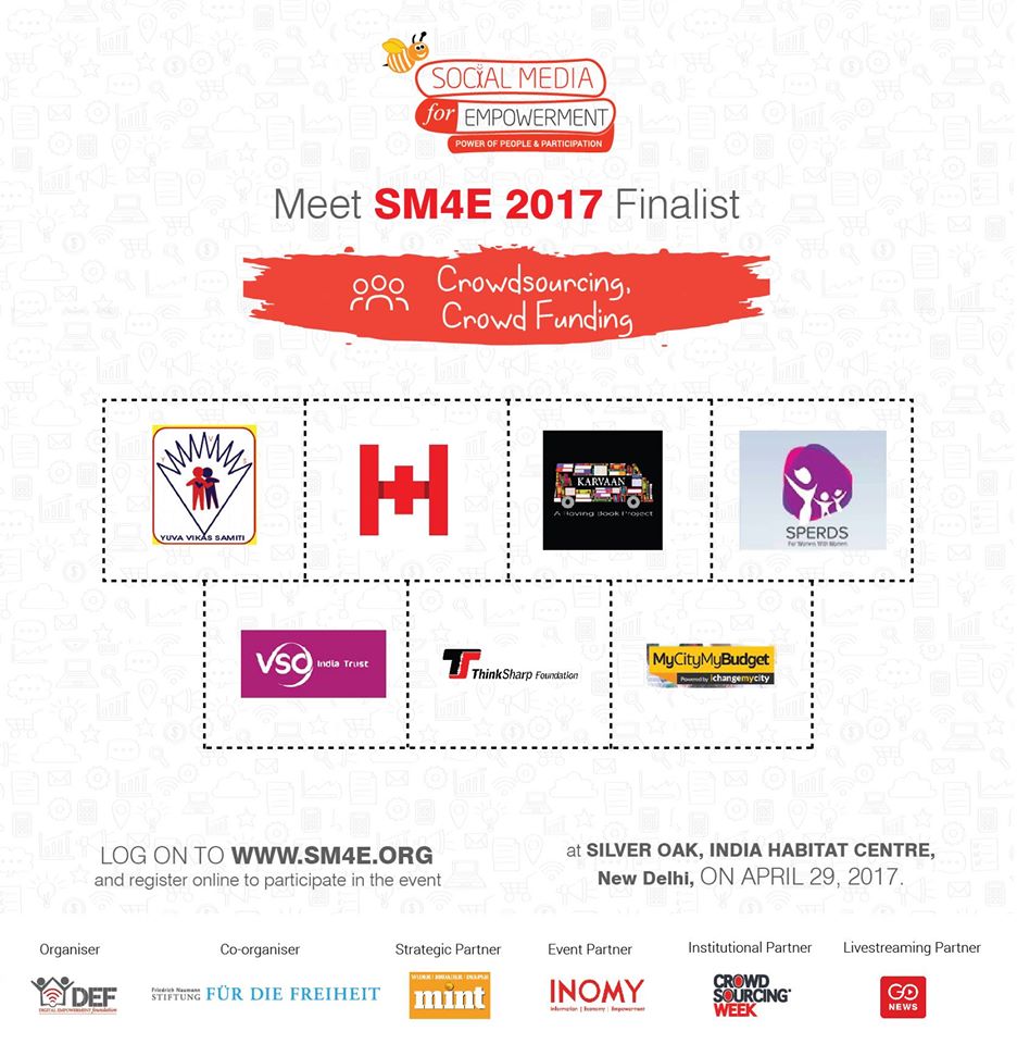 Our nomination for award SM4E2017 