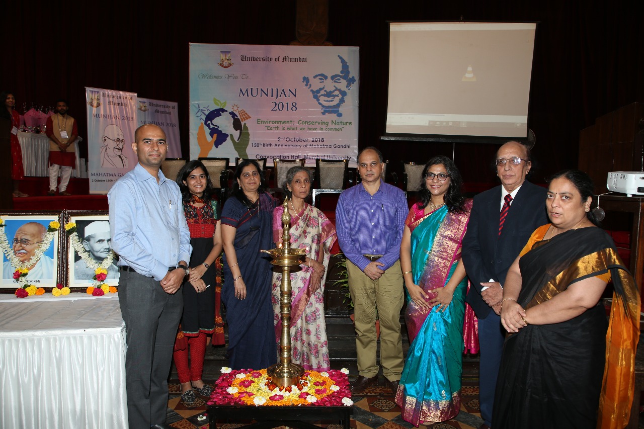 Santosh Phad as panelist for MUNIJAN 2018 organised by Mumbai University